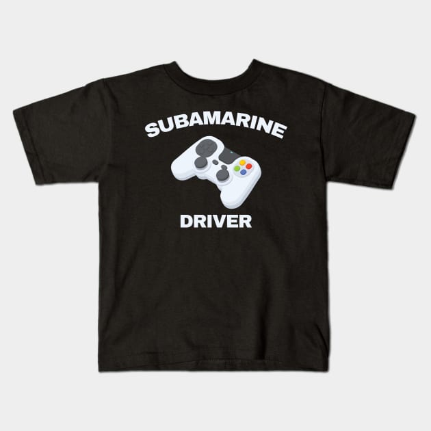 Submerine Driver - oceangate Kids T-Shirt by PRESENTA